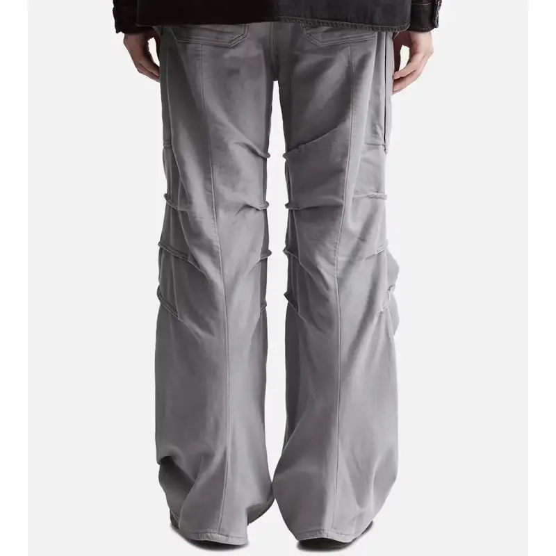 Y/PROJECT Men's Gray Cargo Pants View
