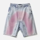 Y/PROJECT Men's Ice Blue Souffle Denim Shorts
