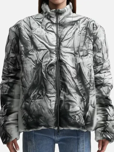 Y/PROJECT Women's White Compact Print Jacket