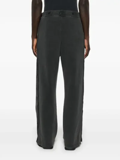 Y/Project Black Layered Track Pants Back
