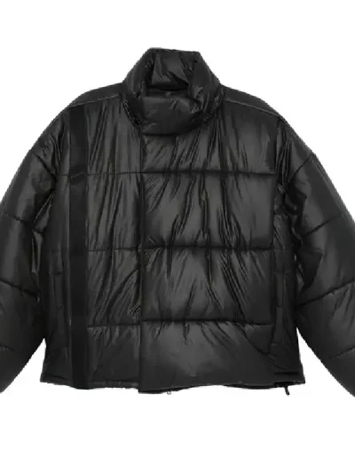 Y/Project Black Velcro Puffer Jacket