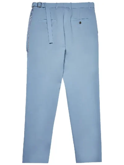Y/Project Blue Lazy Trouser With Denim Back