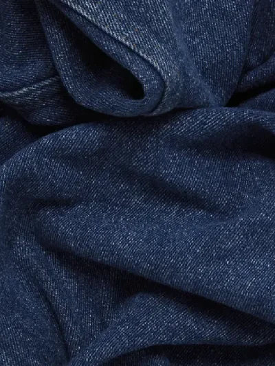 Y/Project Blue Wired Baggy Jeans Close