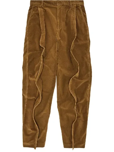 Y/Project Dark Beige Banana Pants