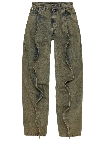 Y/Project Dusty Beige Banana Jeans