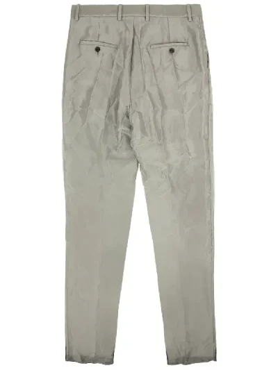Y/Project Grey Organza Tailo Pants Back