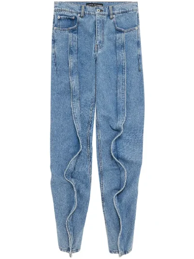 Y/Project Heavy SW Blue Slim Banana Jeans