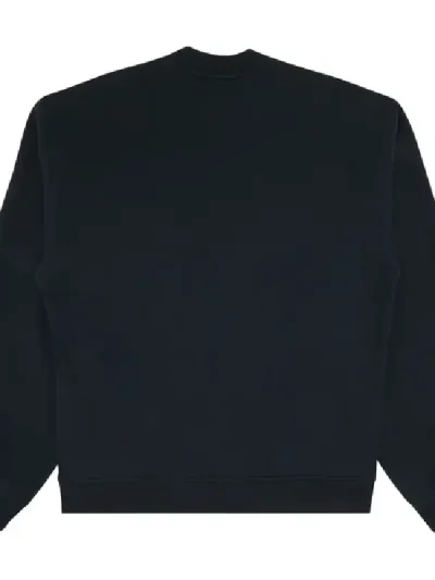 Y/Project Navy Pinched Logo Sweatshirt Back