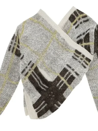 Y/Project Oat/Cream/Brown Cloud Sweater Back
