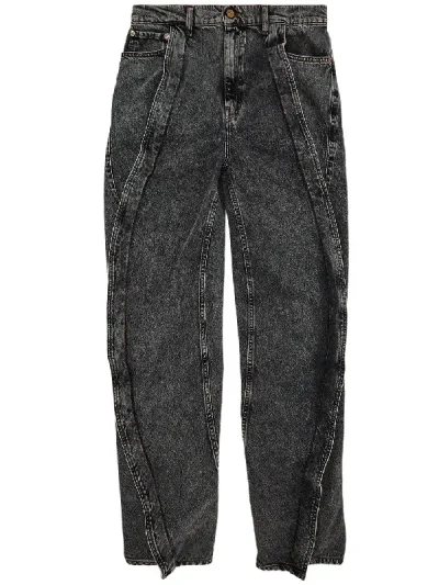 Y/Project Vintage Black Evergreen Banana Jeans