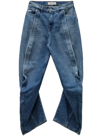 Y/Project Vintage Blue Evergreen Banana Jeans
