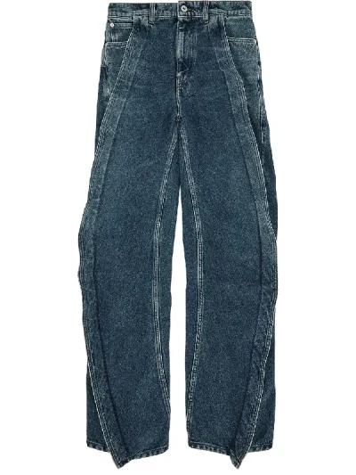 Y/Project Vintage Blue Evergreen Banana Jeans