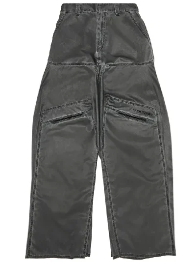 Y/Project Washed Black Pop Up Pants