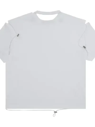 Y/Project White Convertible T-Shirt Back