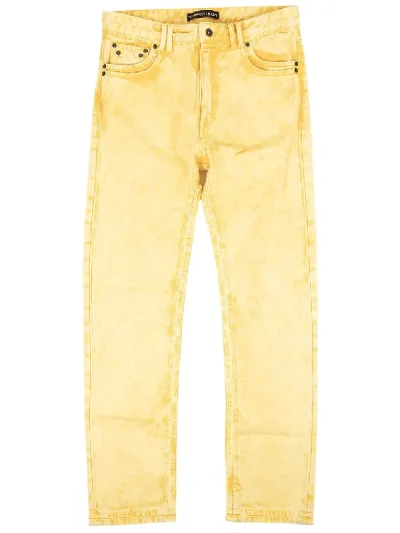 Y/Project Yellow Double Seam Dyed Denim Jeans
