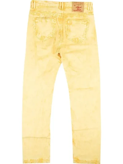 Y/Project Yellow Double Seam Dyed Denim Jeans Back