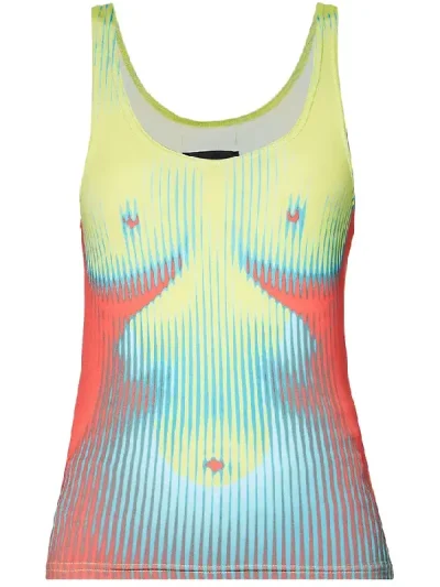 Y/Project Yellow/Red/Blue Body Morph Tank Top